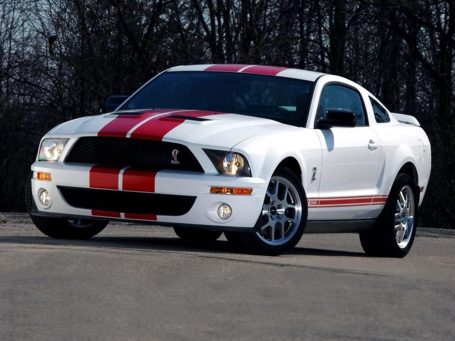  Shelby GT500 Red Stripe Appearance Package 2007 года  (фото 1 из 6)